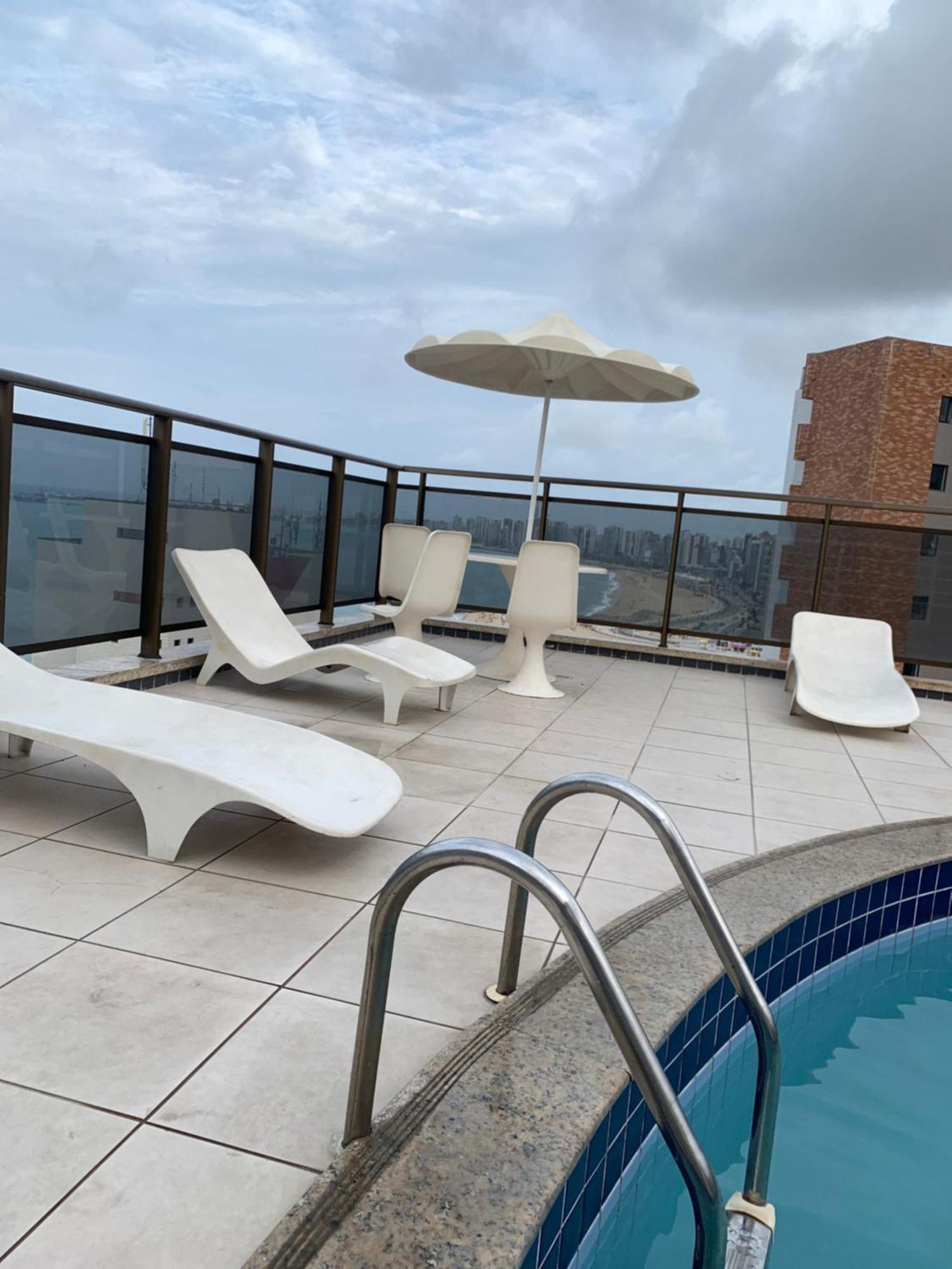 Flat Praia De Iracema Vista Mar Fortaleza  Exterior foto